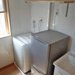 冷蔵庫と洗濯機(両方新品)を完備してありますので、引越し作業が楽で費用も抑えられます。